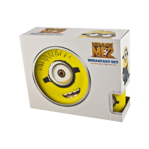 Despicable Me 2 Breakfast Set Design 1 (3 Pieces)