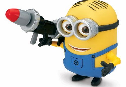 2 Minion Dave with Rocket Launcher Action Figure