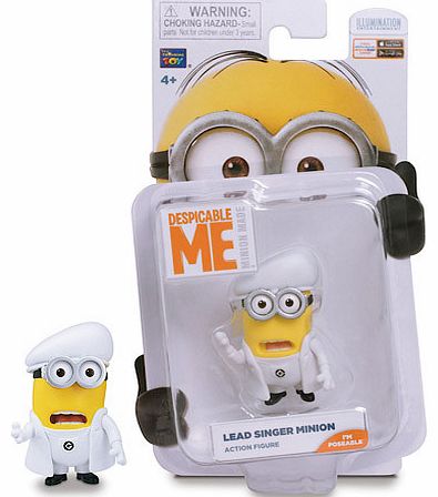 Despicable Me Action Figures - Lead Singer Minion