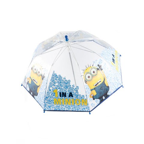 Despicable Me Clear Umbrella - Size 1 - Multicolour