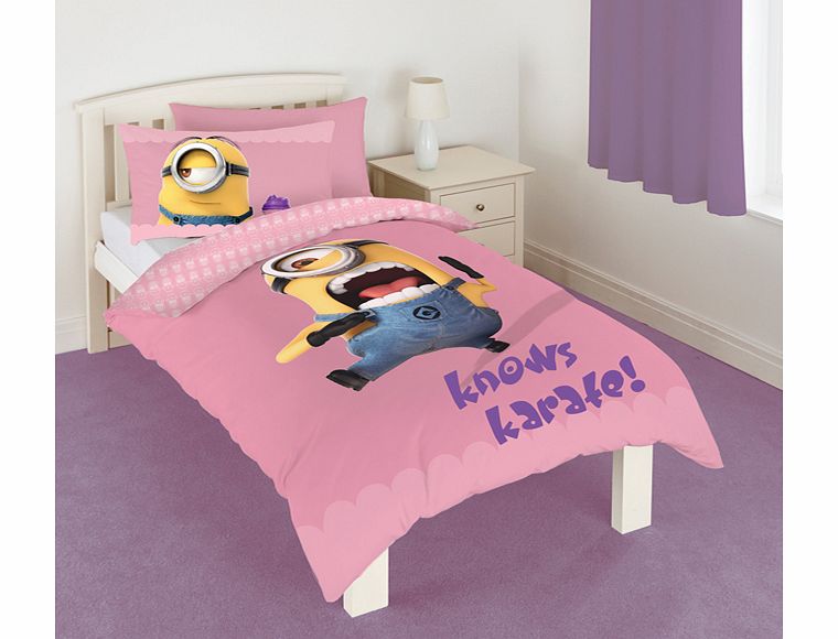 Despicable Me Minion Cupcake Single Duvet Cover