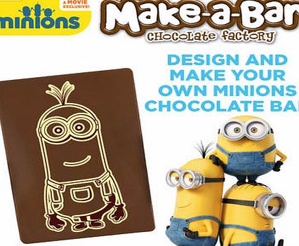 Despicable Me Minions Make a Bar of Chocolate