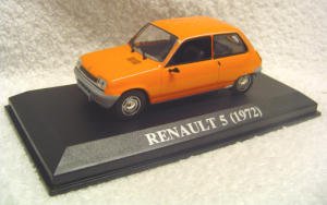 Detailed Models 1:43rd Scale Renault 5 - Orange Finish (1972)