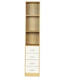 Detroit Shelving Robe - Cream