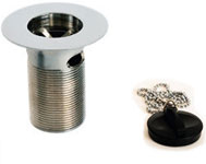 Deva 1 1/2andquot; Sink Waste with Poly Plug Gold