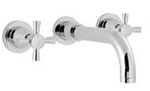 Deva Apostle 3 Hole Wall Mounted Basin Mixer Tap