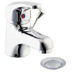 Deva Revelle Mono Basin Mixer Tap with Side PUW Gold