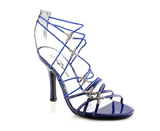 Deva Strappy Sandal With Diamante Trim