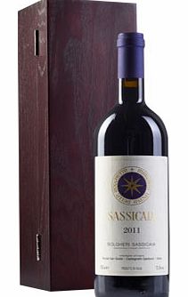 Devil`s Rock Sassicaia Tenuta San Guido 2011 Single Bottle Gift