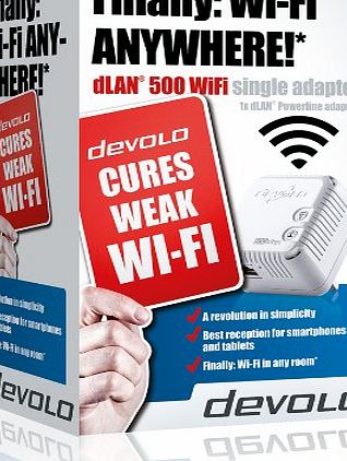 Devolo dLAN 500 Wi-Fi Adapter