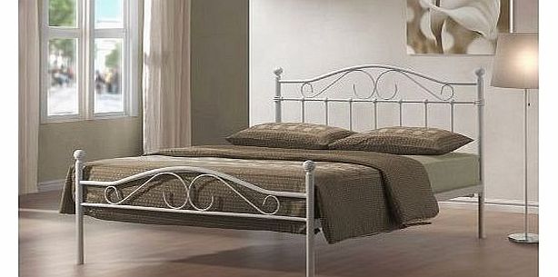 DEVON 4FT6 DOUBLE DEVON METAL BED