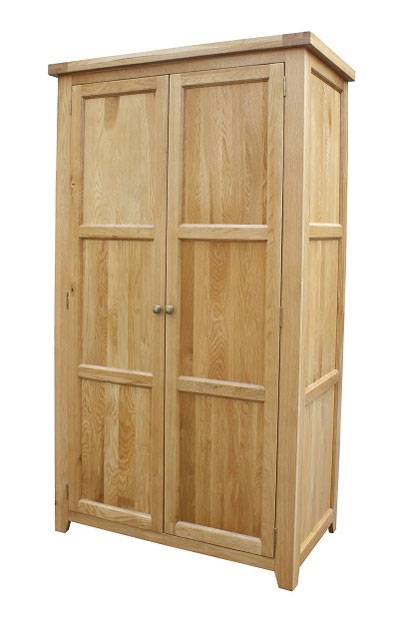 Devon Oak Full Hanging Wardrobe