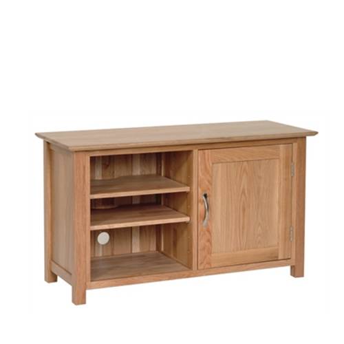 Devon Oak Furniture Range Devon Oak 1 Door TV Video Cabinet
