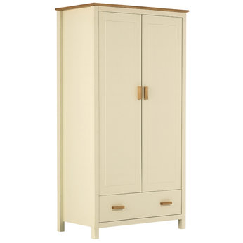 devonshire Wardrobe in Cream and Natural