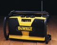 DEWALT combined radio and battery charger