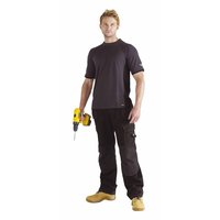 Grey / Black Performance Wicking T-Shirt