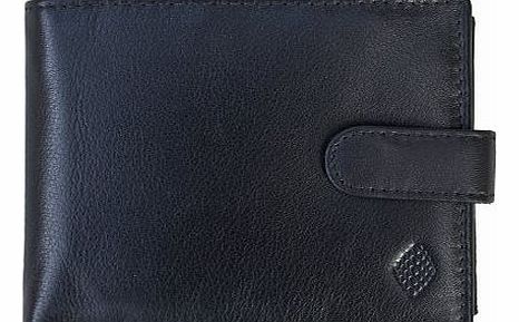 Designer Mens Soft Leather Wallet - Gift Boxed