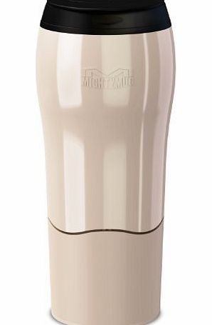 Mighty Mug Go - The Travel Mug That Wont Fall Over (0.47 Litre), Pearl