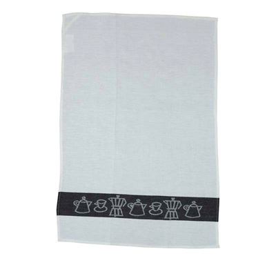 Dexam Tea Towel Set Espresso Black