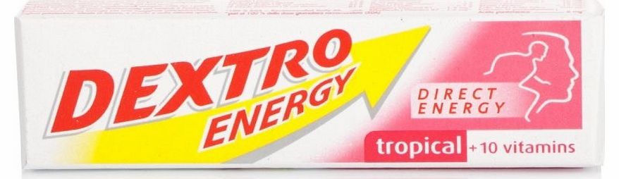 Dextro Energy Tablets Tropical