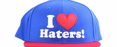 DGK Haters Snapback Cap - Royal/ Red