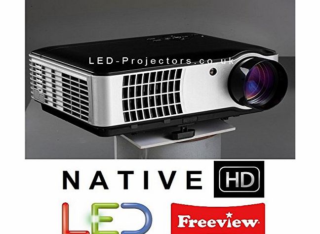 DH HD LED Projector A60 3000 Lumens 2000:1 Contrast 50,000 hours