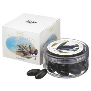 Di Palomo Olive Oil and Orange Blossom Bath Olives, 100ml