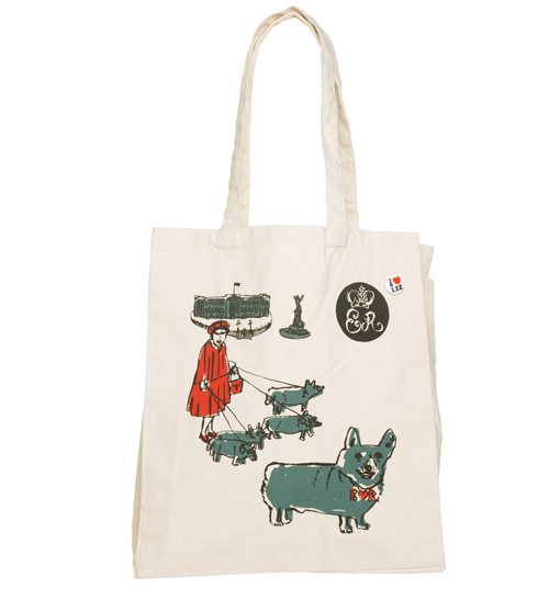Jubilee Corgi Tote Bag