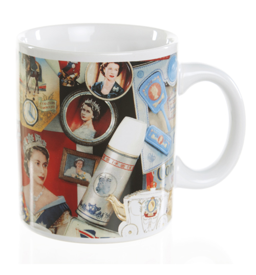 Jubilee Heritage Coronation Collage Mug