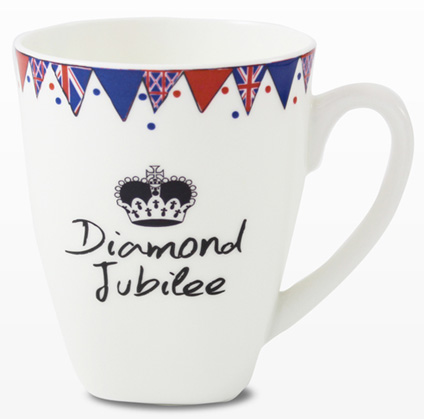 DIAMOND Jubilee Latte Mug