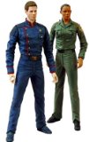 DIAMOND SELECT BATTLESTAR GALACTICA APOLLO and DUALLA FIGURE SET