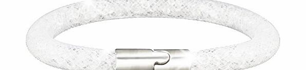 New Ice Crystal Mesh Bracelet in White