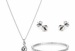 Diamond Style Swarovski Swarovski Adaliz necklace set