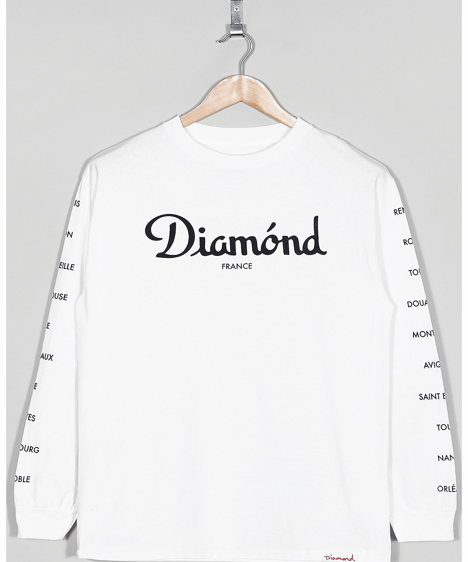 Diamond Supply France Long Sleeved T-Shirt