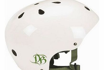 BMX Helmet - Gloss White, Medium