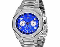 Diamstars Derby blue dial diamond set watch
