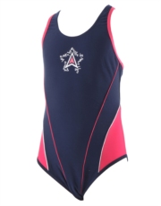Girls Avril Swimsuit - Navy