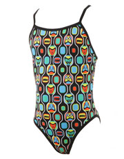 Girls Celine Swimsuit - Multicoloured
