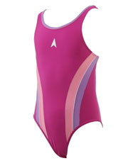 Girls Padma Swimsuit - Pink and Lilac