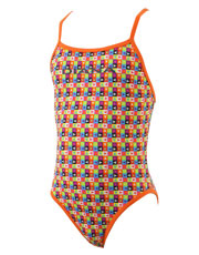 Girls Precious Swimsuit - Multicoloured