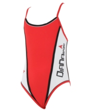 Diana Girls Sian Swimsuit - Red