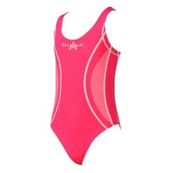 Girls Winnie Stretch Swimsuit - Pink