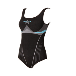 Diana Mailea Caress Swimsuit - Black