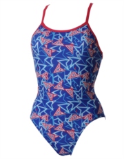 Melany Swimsuit - Blue and Pink