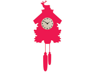 Diana Paisis Silhouette Cuckoo Clock