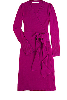 Diane von Furstenberg Cashmere wrap dress