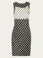 DIANE VON FURSTENBERG DRESSES BLACK WHITE 6 US