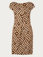 DIANE VON FURSTENBERG DRESSES BROWN 4 US
