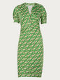 DIANE VON FURSTENBERG DRESSES GREEN 6 US