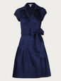 DIANE VON FURSTENBERG DRESSES NAVY 8 US